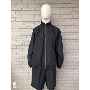 Weatherproof Performance Men Black Long Sleeve Windbreaker Jacket Size XL